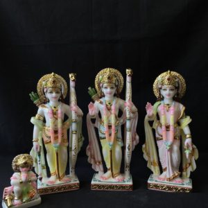 White marble's murti